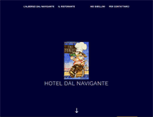 Tablet Screenshot of dalnavigante.it